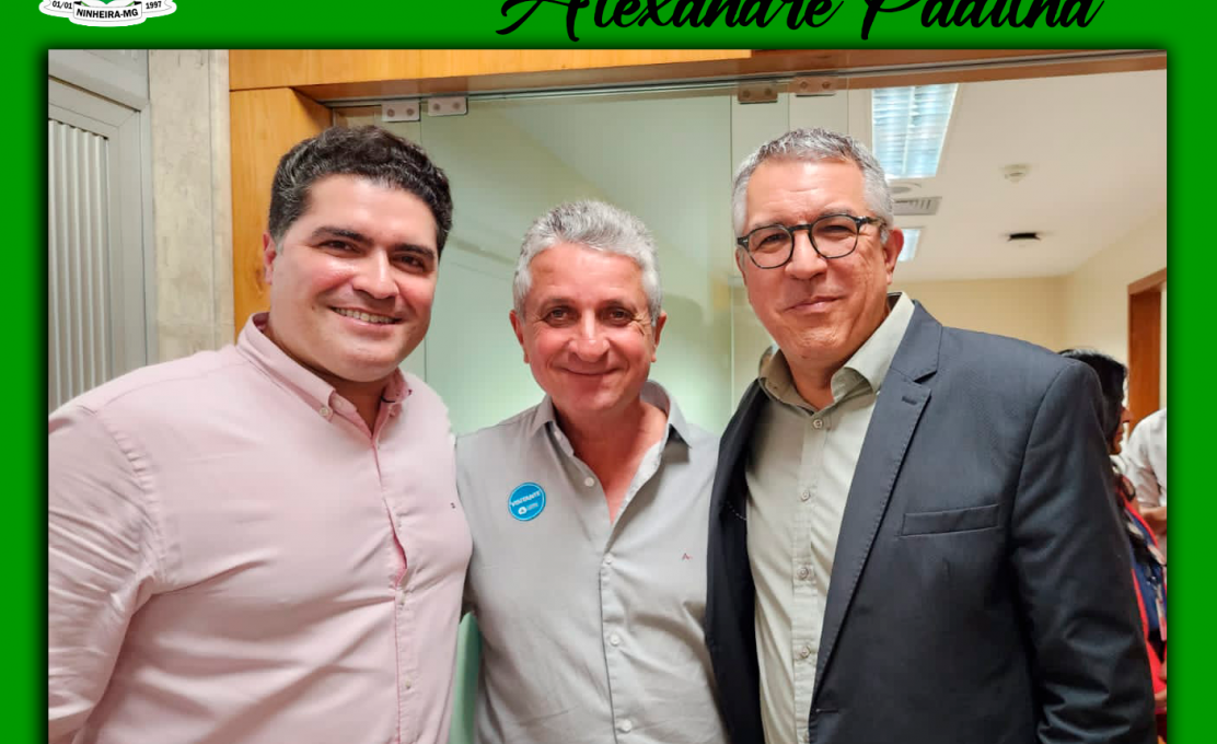 Prefeito De Ninheira Reuniu-se Com O Ministro Alexandre Padilha.