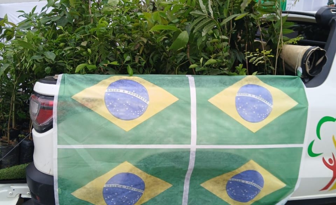 Ação Da Secretária Do Meio Ambiente Em Parceria Com A Escola Estadual De Ninheira.