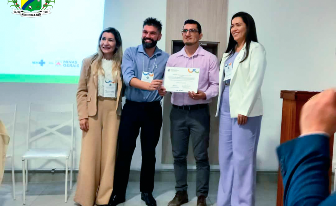 Município De Ninheira Recebe Certificado Como Baixo Risco Para Transmissão De Doenças Imunopreveníveis.