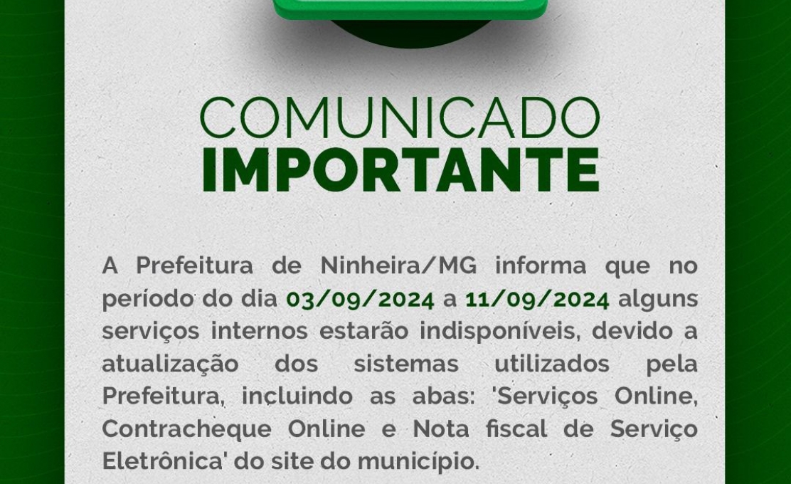 Atualização Dos Programas De Gestão Pública Utilizados Pela Prefeitura