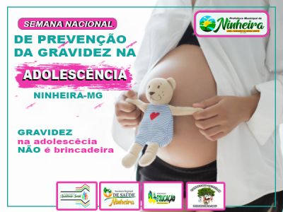 Uma grande mobilização de conscientização sobre gravidez na adolescência.