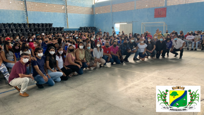 Escola Estadual de Ninheira recebe ação da Campanha de Prevenção da Gravidez na Adolescência.